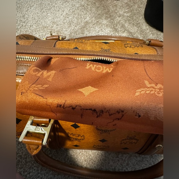 MCM Small Satchel Great Preloved condition - Picture 10 of 12